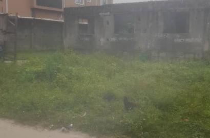 600sqm Dry Land with Uncompleted Bungalow at Victory Estate, Ogombo