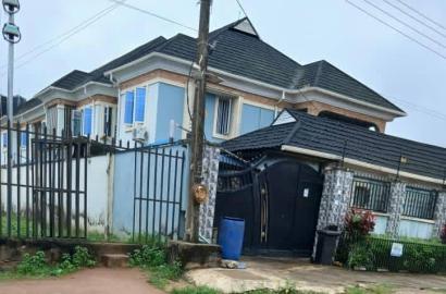 6-Bedroom Semi-Detached Duplex + 2 Units of 3-Bedroom Apartments for Sale at Fagbile Estate Phase 1, Isheri Oshun, Ijegun