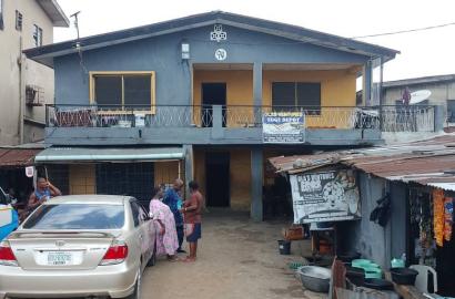 One-Storey Block of Flats for Sale at Ijesha, Surulere