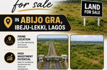 40 Hectares of Land for Sale at Abijo GRA, Ibeju-Lekki, Lagos