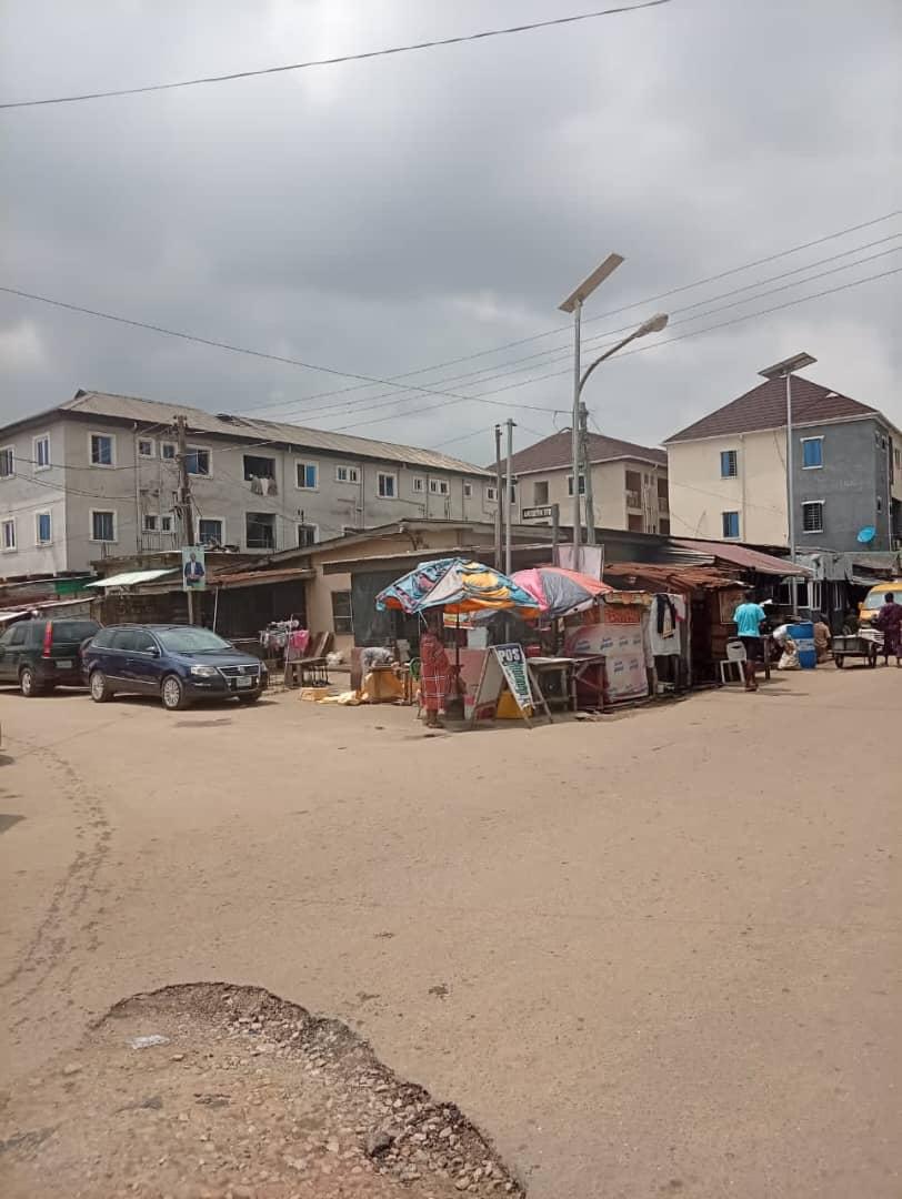 Demolishable Bungalow on Corner Piece for Sale at Awoseyin Street, Onipanu, Lagos