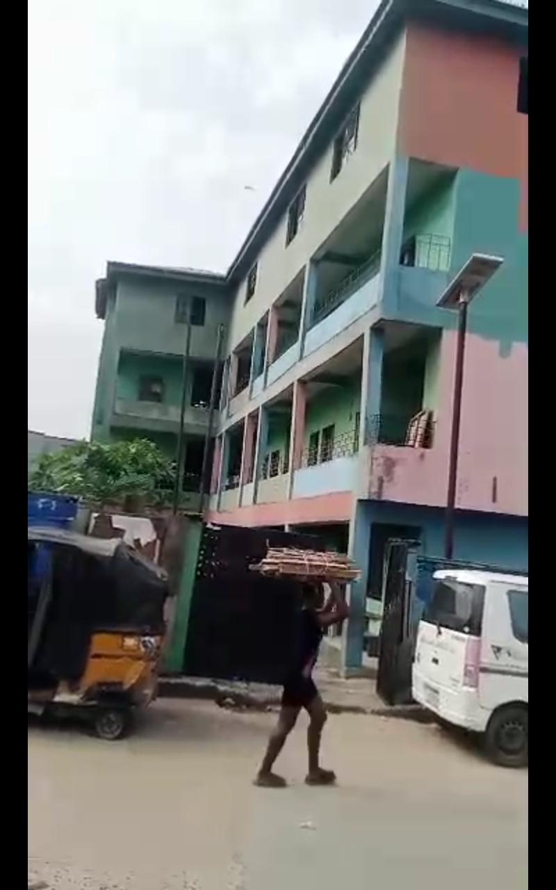 3-Storey Building for Sale – Amukoko, Ajegunle