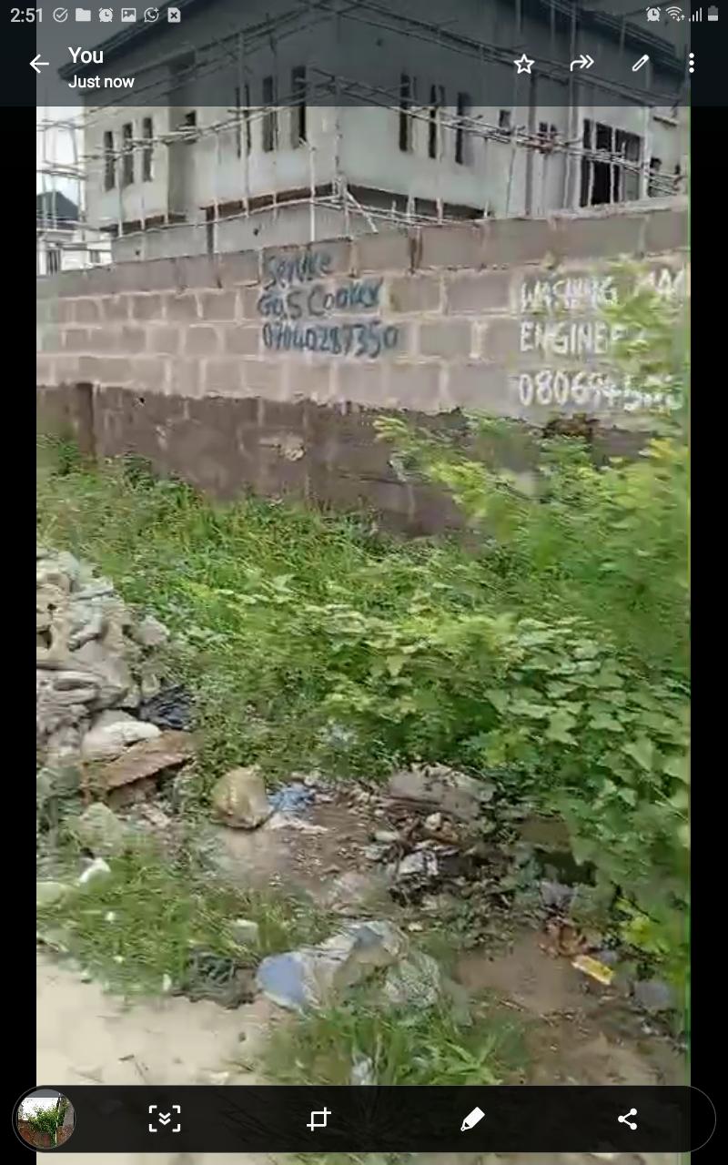 Full Plot of Land for Sale – Greenfield Estate, Ago Palace