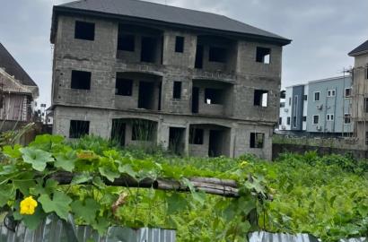 Block of 6 Units of 2-Bedroom Flats for Sale at Gloryland Estate, Ago Palace