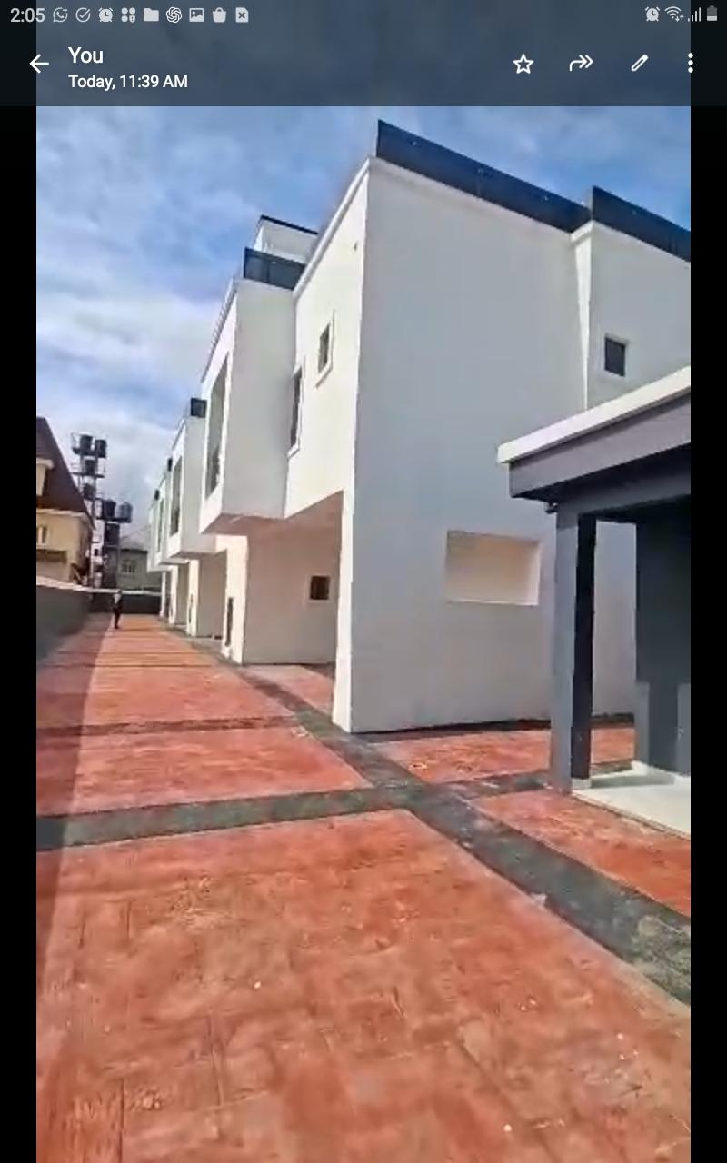 4-Bedroom Terrace Duplex for Sale in Greenfield Estate, Ago Palace