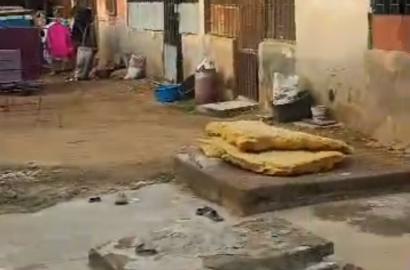 FOR SALE LAND MEASURING 50/100 FT ON ORIADE STREET OFF MECHANIC BUS STOP ON KUDIRAT ADENEKAN STREET (CANOE TARRED ROAD) OKEAFA LAGOS