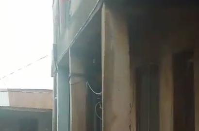 FOR SALE  A STOREY BUILDING FOR SALE OVER HALF PLOT OF LAND