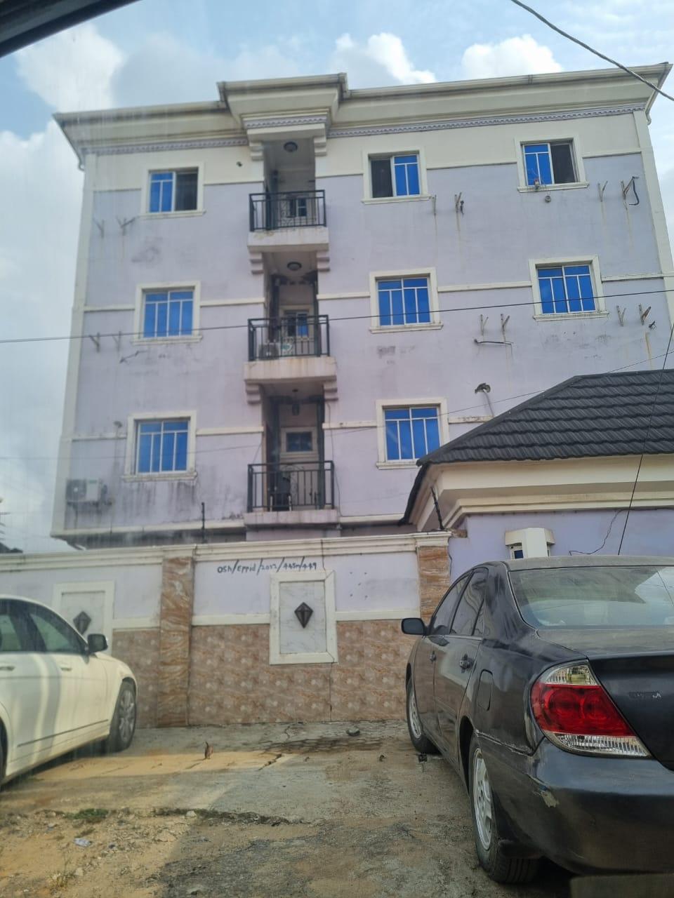 Modern 3-Storey Building with 12 Flats | Ago-Okota