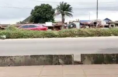 Over One Plot of Road-Facing Land at Igando–LASU Road