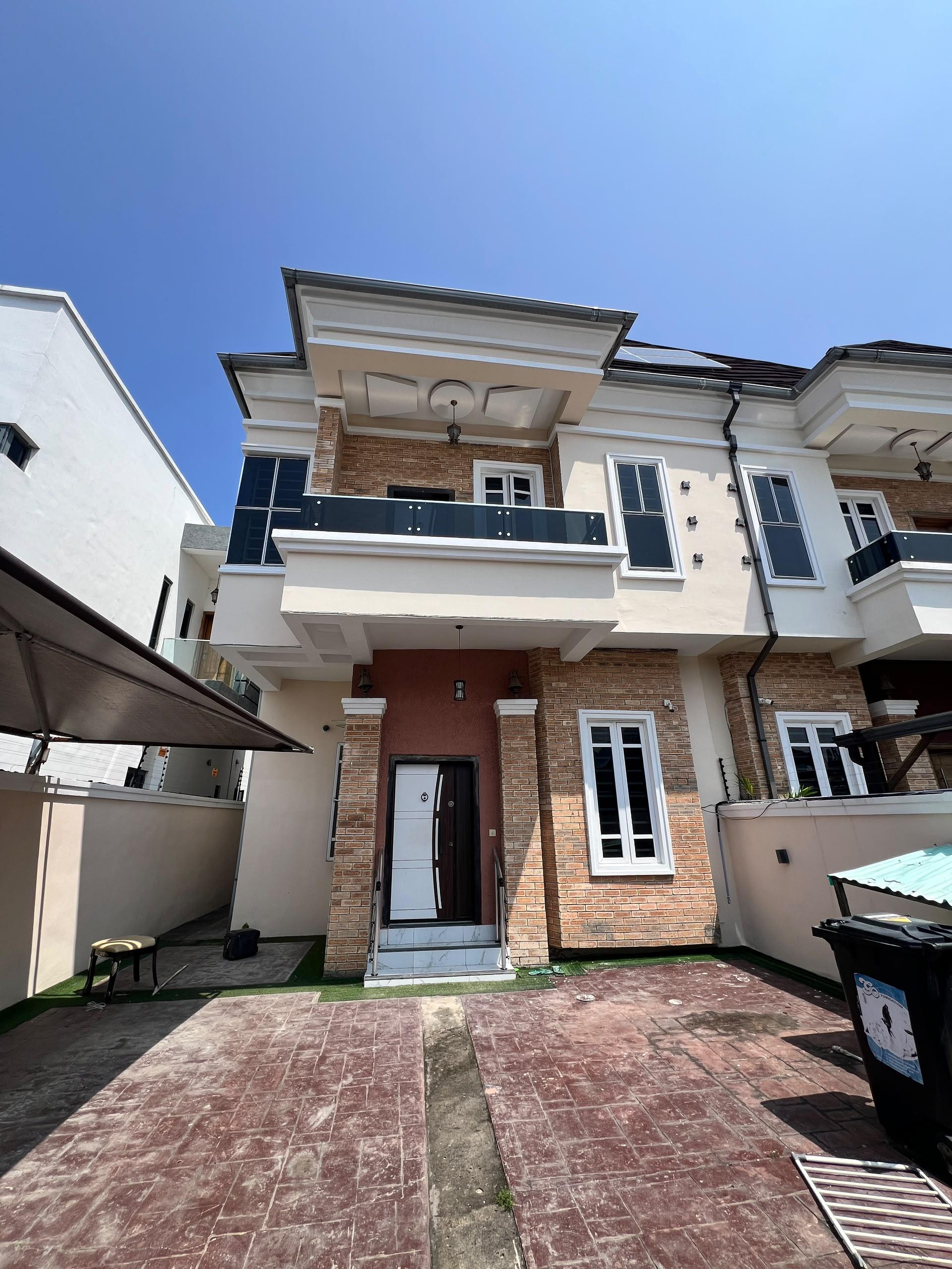 4-bedroom semi-detached duplex with bq for sale – agungi, lekki