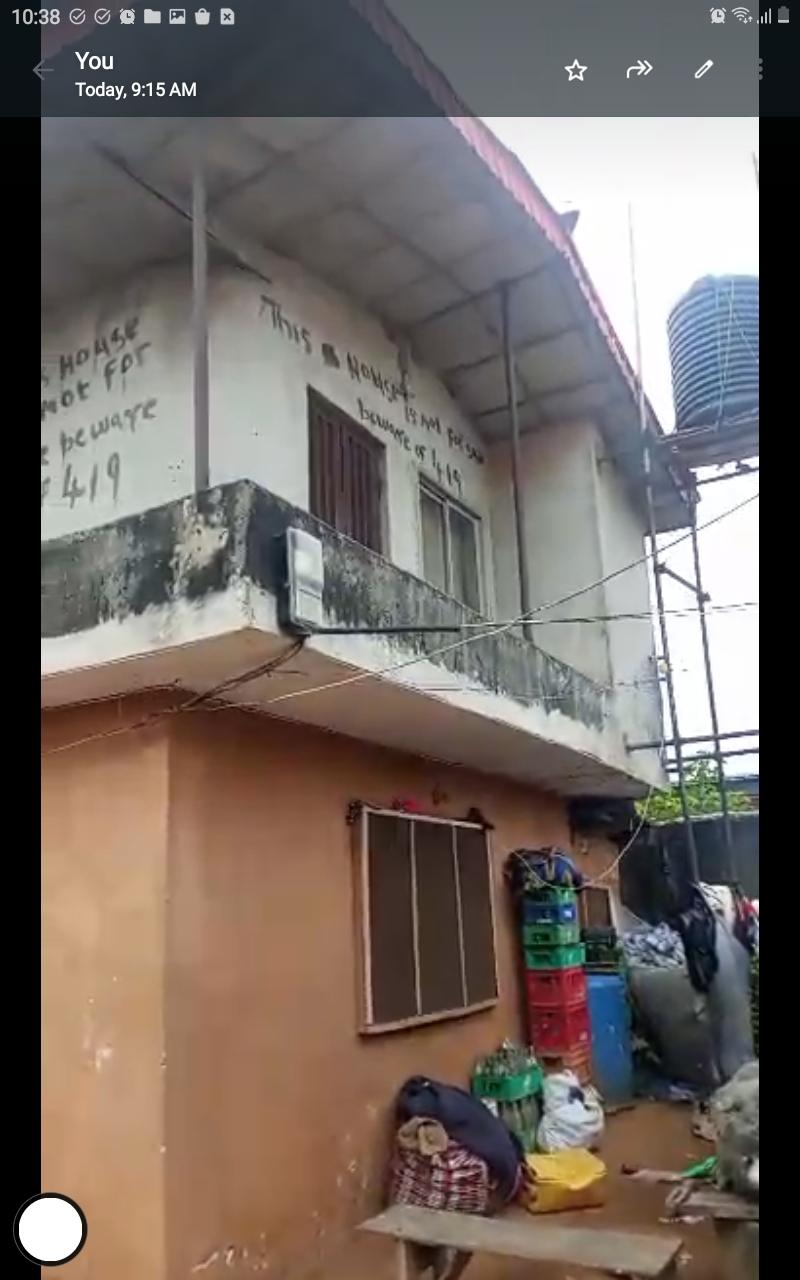 full plot of land for sale – caroline street, ifelodun, ejigbo