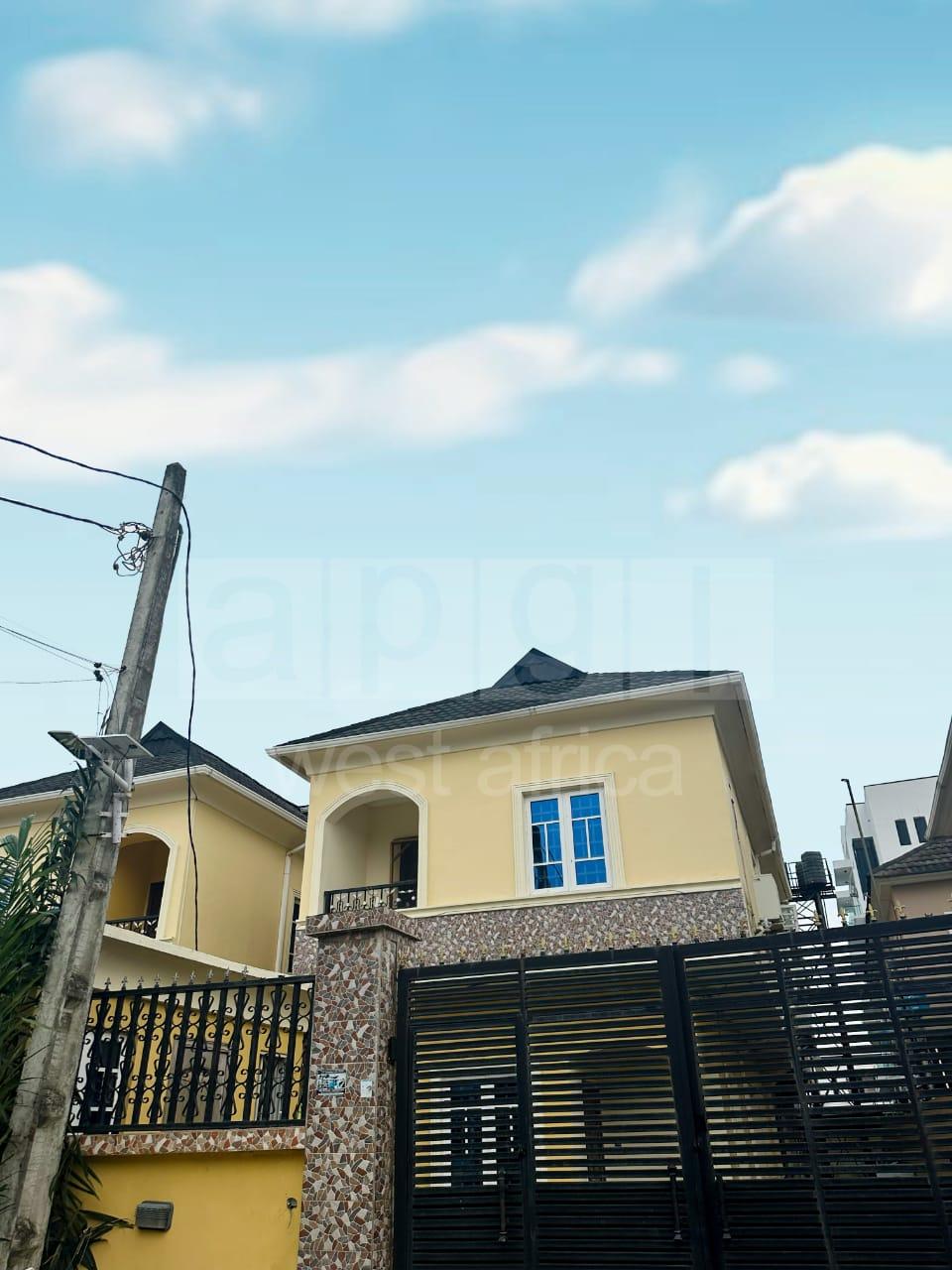 4-bedroom terrace duplex for sale – chevron drive, lekki