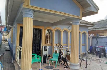 Block of 2 flats For Sale At Off Isuti Road, Egan, Igando, Lagos State