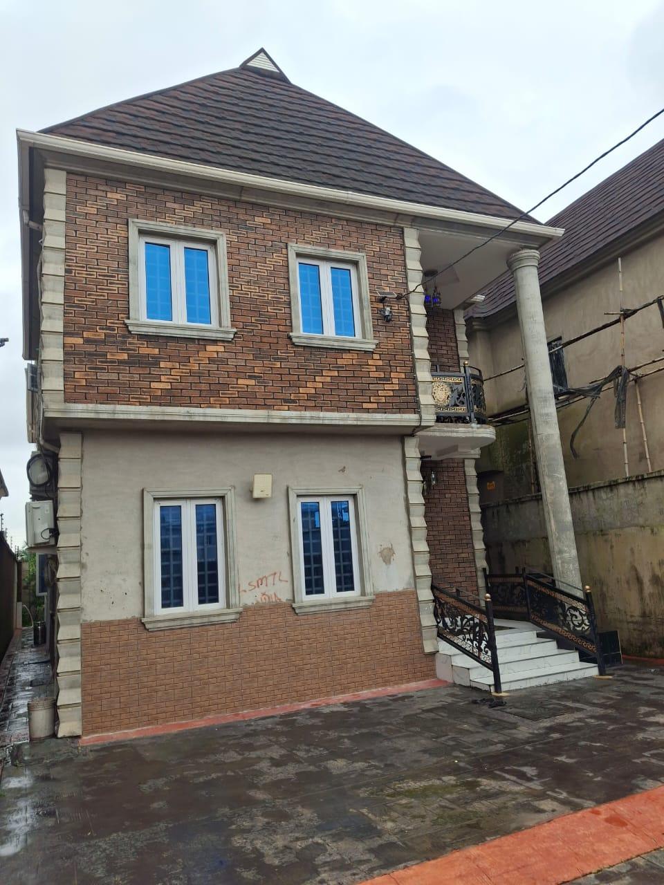 4-Bedroom Fully Detached Duplex + Security House at Ayobo