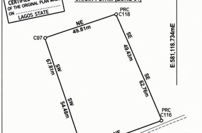 Prime 2,271SQM Land for Sale at Oduduwa Way, Ikeja GRA