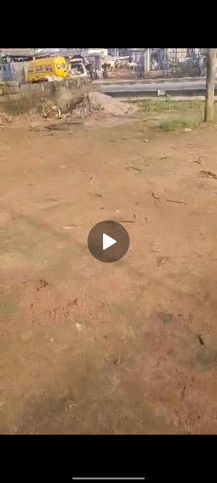 COMPLETE FULL PLOT OF  LAND, @IKOTUN IGANDO ROAD BAKARE BUS STOP