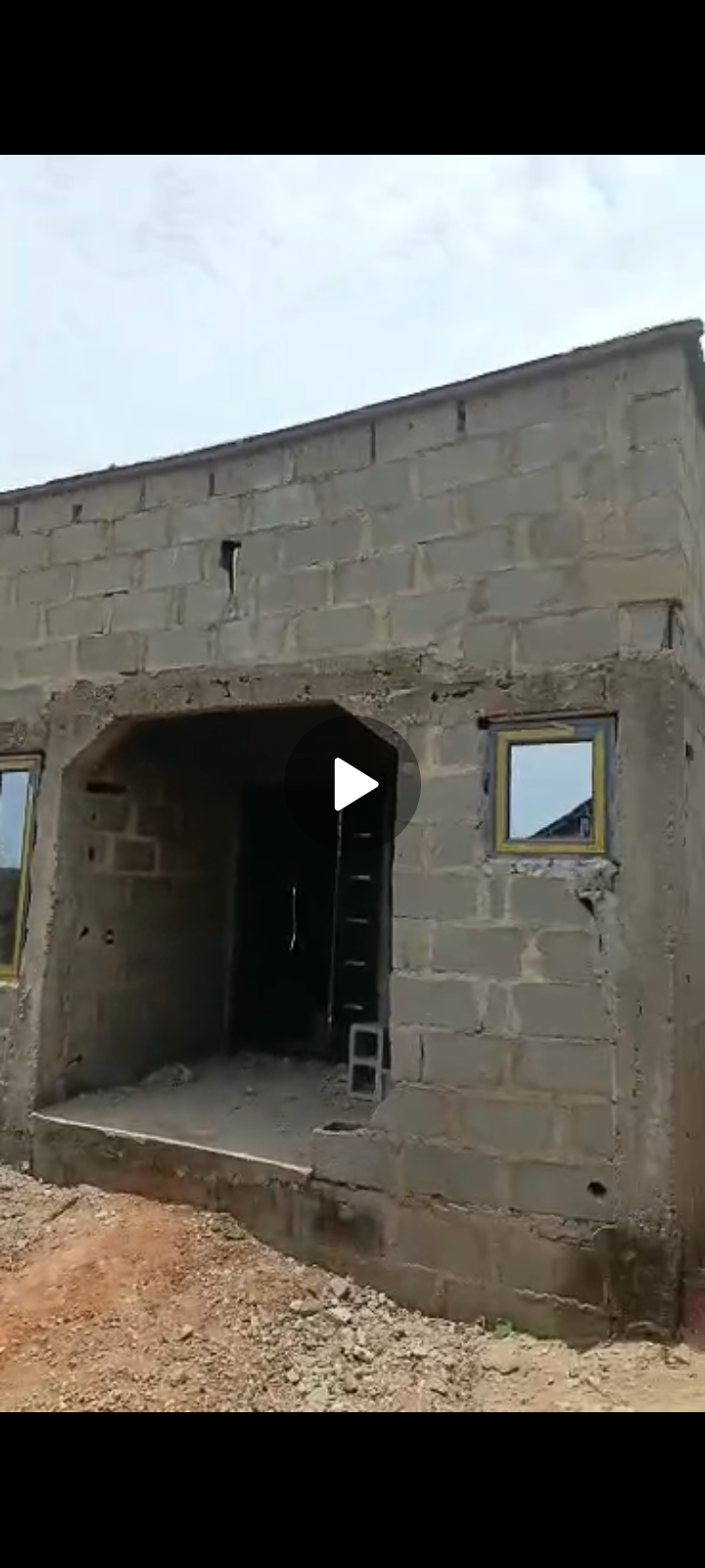 Modern structure of 2 numbers of 2 bedroom flats. @lgando (Moshalasi Axis).