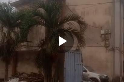 Black 4 flat  off international airport road ajao estate