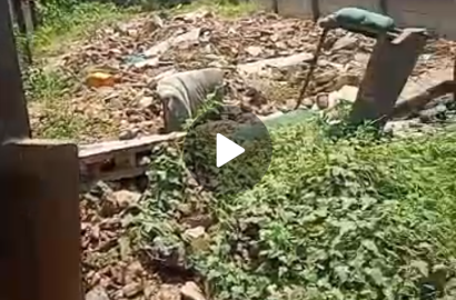 Half plot of land measuring 25  by 102 sqm² @Aina close beside Jonathan Estate Isheri Idimu