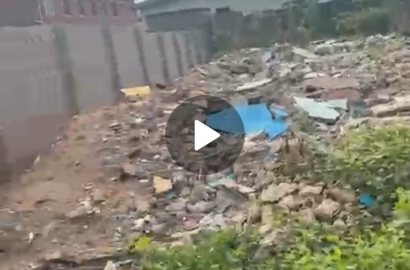 A half plot of land @Oduduwa, opposite opeyemi warehouse