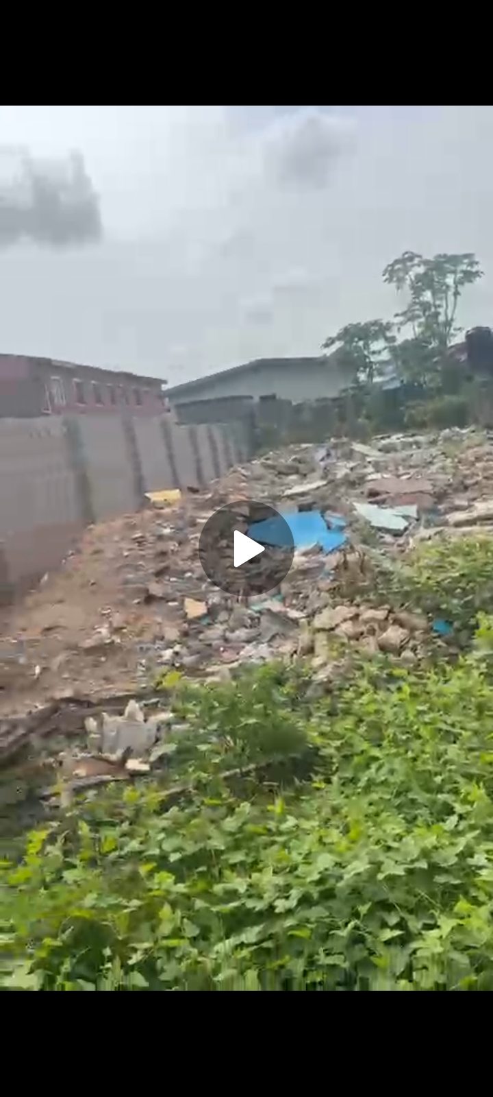 A half plot of land @Oduduwa, opposite opeyemi warehouse