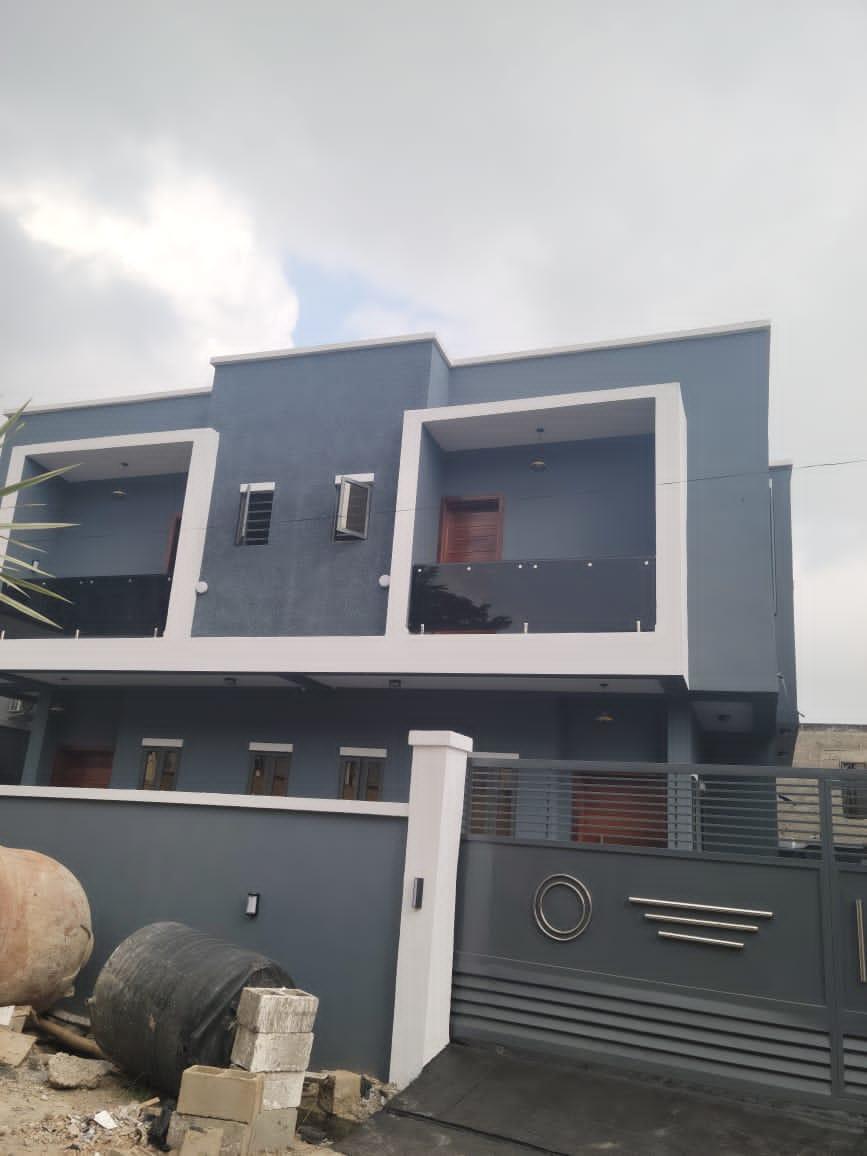 BRAND NEW 4BEDROOM SEMI DETACHED DUPLEX WITH BQ. @RIVER VALLEY ESTATE, OJODU BERGER
