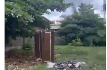 Half Plot of Dry Land for Sale at Glory Land Estate, Ago Palace Way