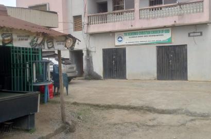 Block of 9 Flats with Warehouses for Sale at Abaranje Road, Ikotun