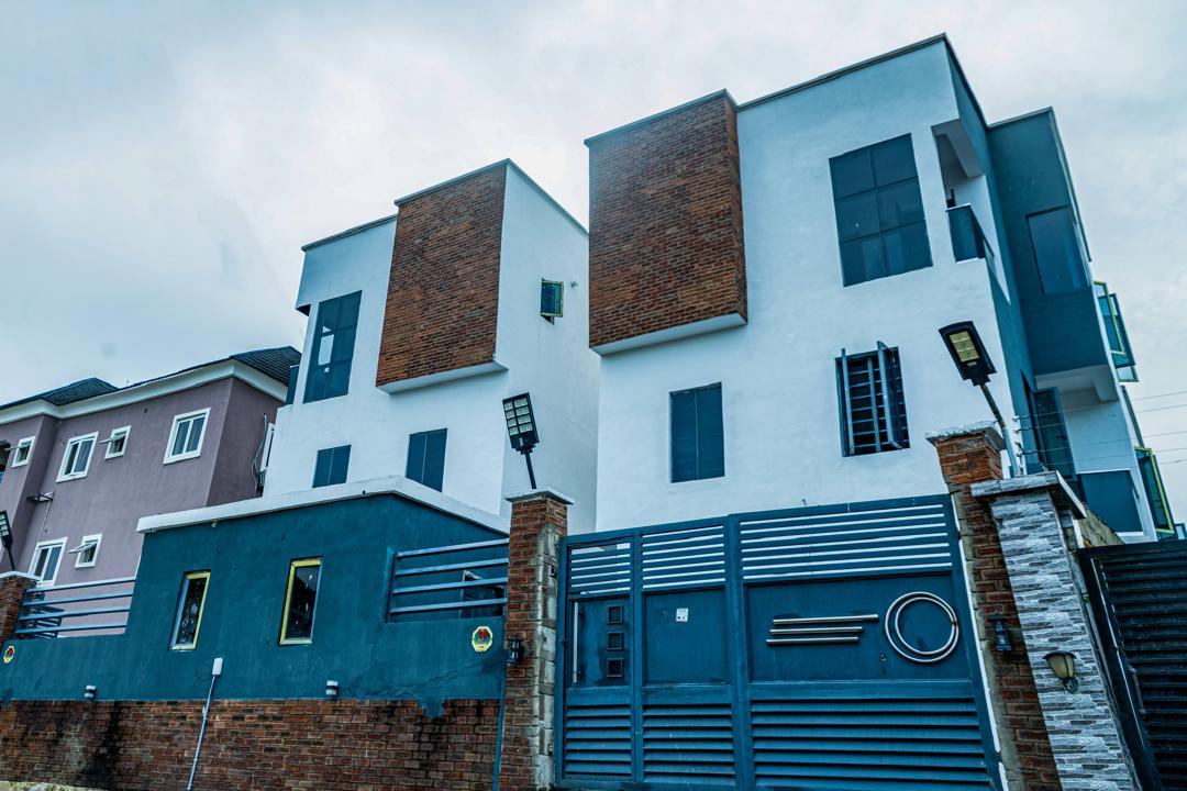 4-Bedroom Detached Townhouse with BQ at Unity Estate, Ajah