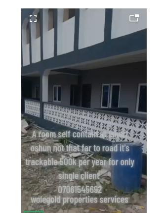 Room Self-Contain for Rent at Ijegun, Isheri-Oshun