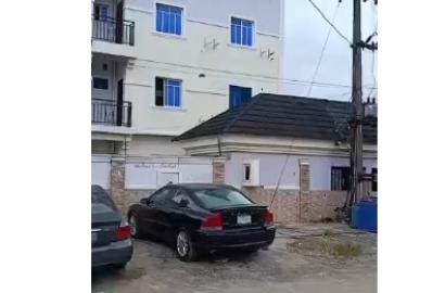 3-Storey Block of 8 Three-Bedroom Flats & 4 Mini Flats for Sale at Ago, Okota