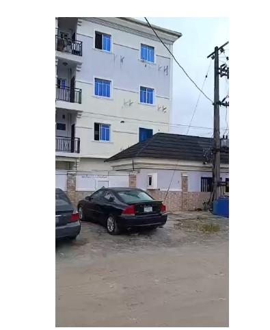 3-Storey Block of 8 Three-Bedroom Flats & 4 Mini Flats for Sale at Ago, Okota