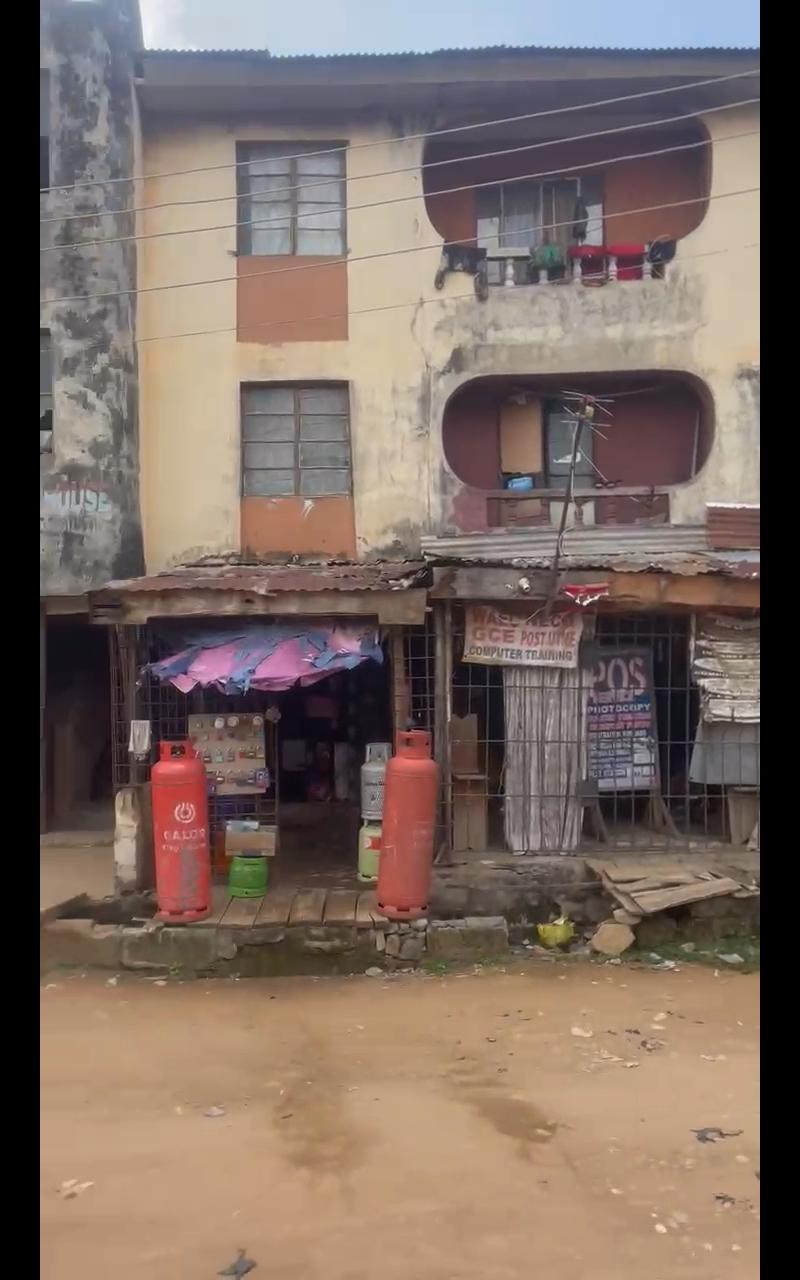 11 Shops + Multiple Residential Units @ Hostel Road, Egbe