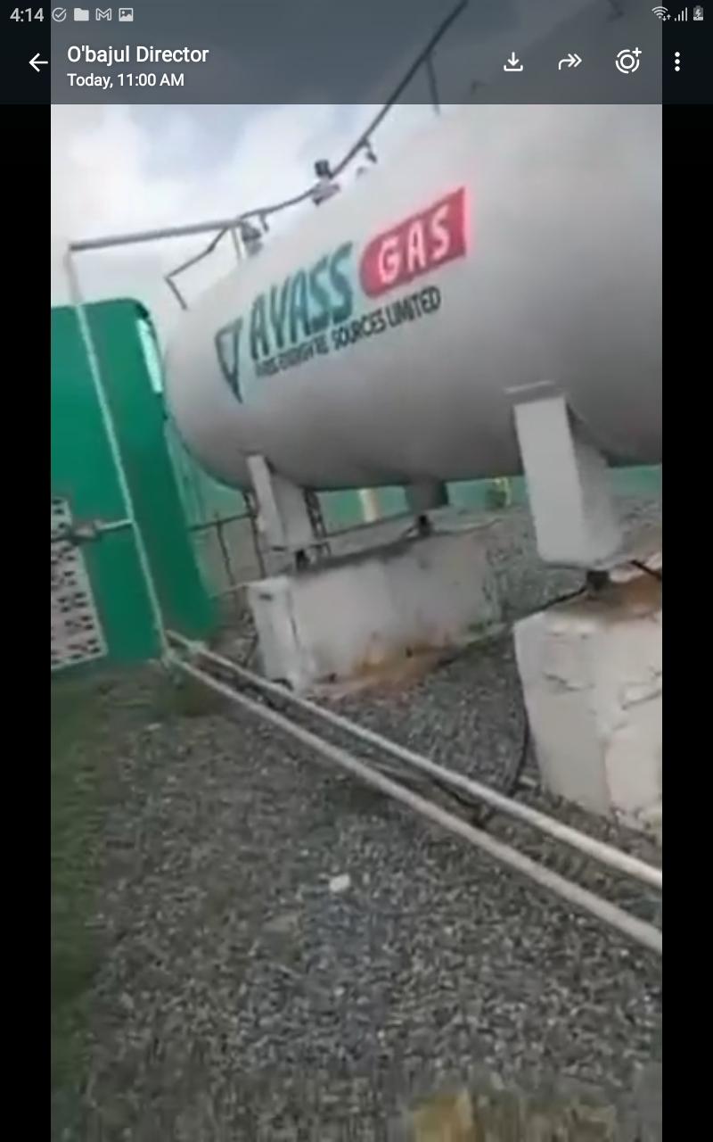 10-Ton LPG Gas Plant for Sale in Epe, Lagos