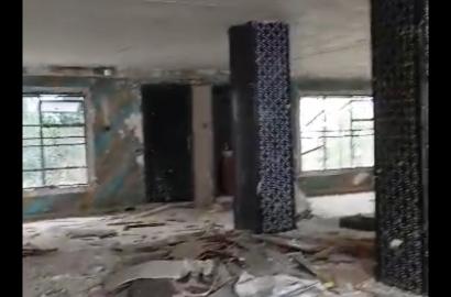 Hall with 2 Toilets on Ado Road, Ajah