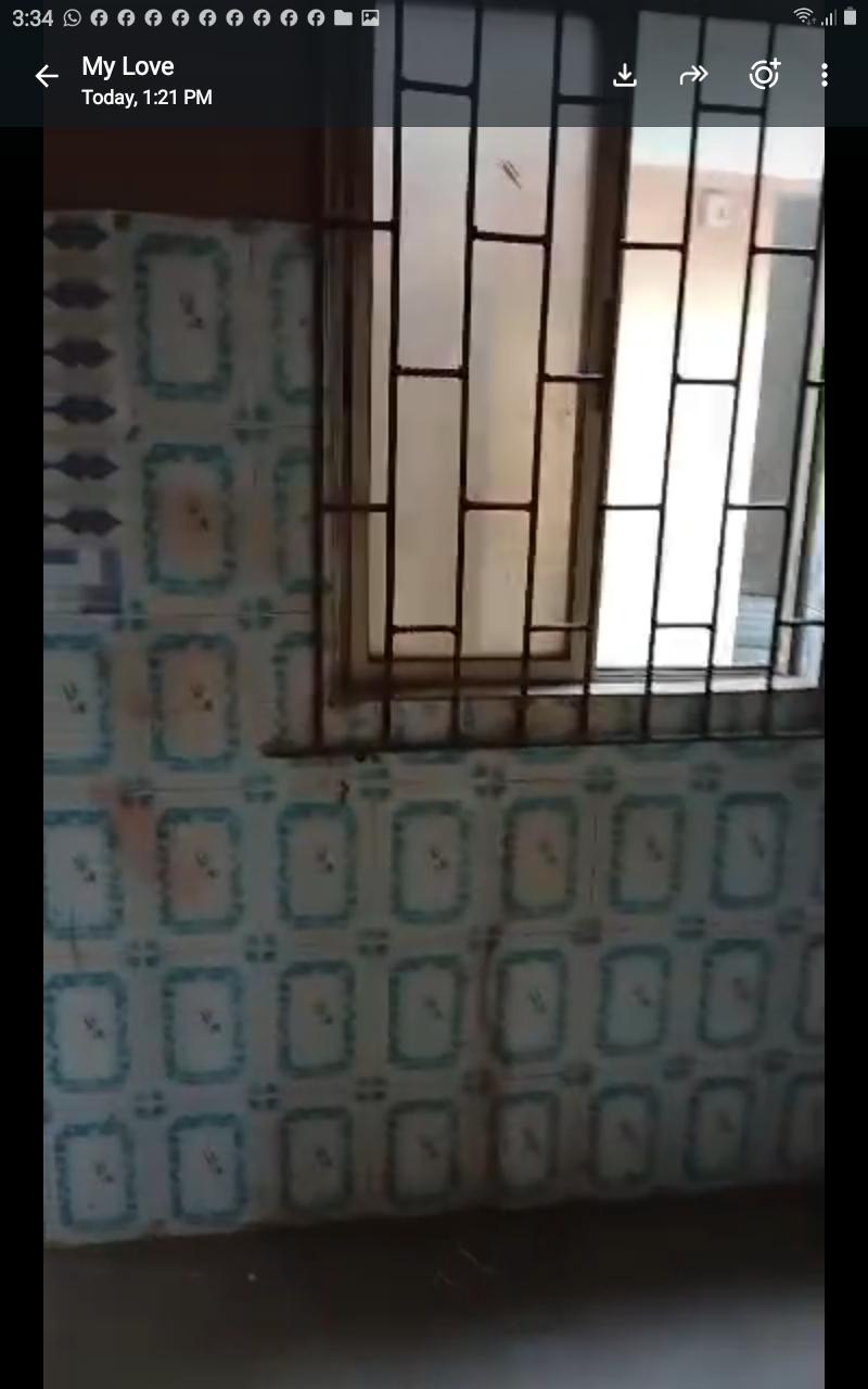Mini Flat with POP & Fenced Compound at Ikotun