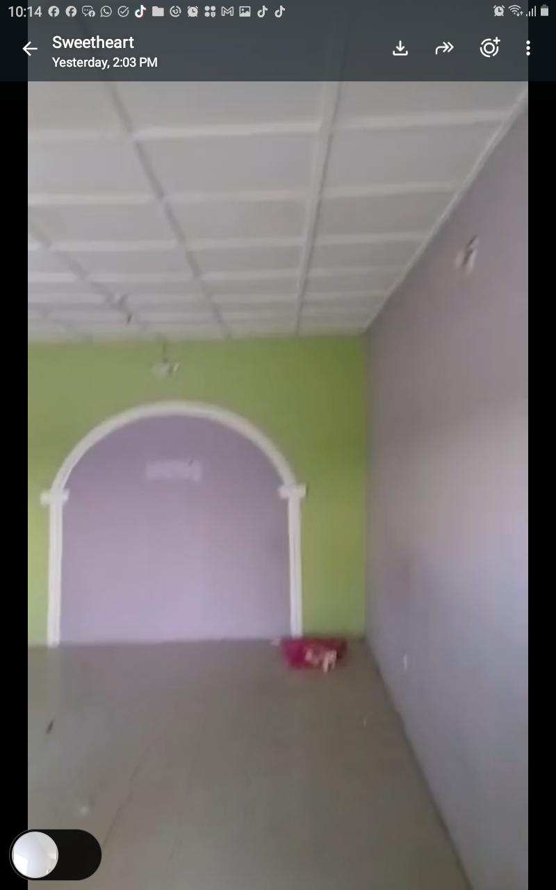2-Bedroom Upstairs Flat at Kudeyibu Estate, Off Isheri-Osun