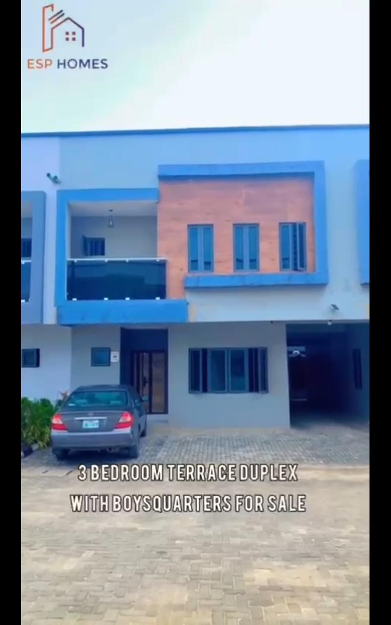 3-Bedroom Terrace Duplex with BQ & Swimming Pool