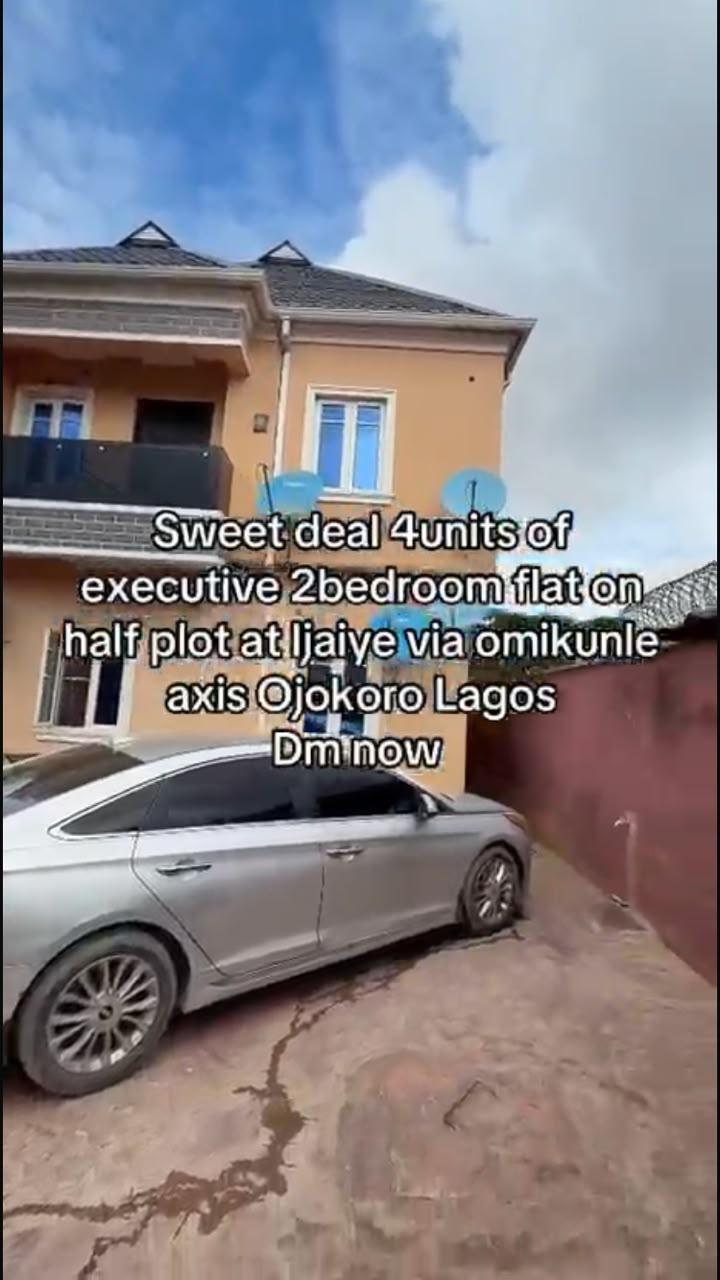 4 Executive 2-Bedroom Flats for Sale at Ijaiye/Ojokoro, Lagos