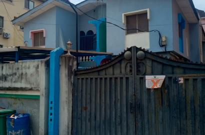 Block of 4 Units of 3-Bedroom Flats for Sale at Ago Palace Way