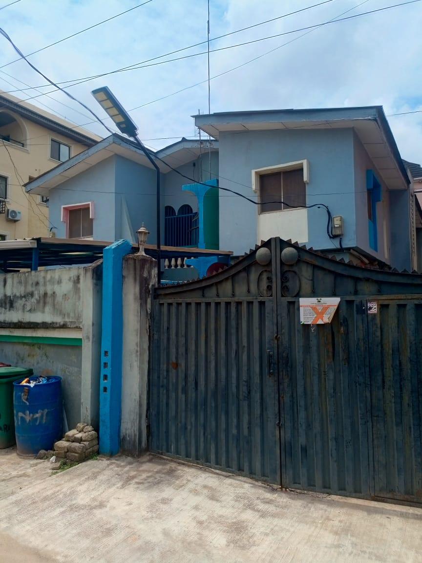 Block of 4 Units of 3-Bedroom Flats for Sale at Ago Palace Way