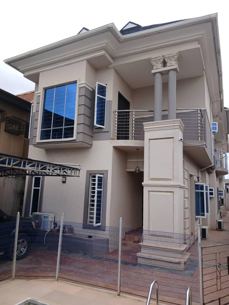 Luxury 6-Bedroom Fully Detached Duplex with Swimming Pool at Isheri Olofin