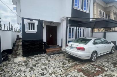 Well-Renovated & Solid 4 Bedroom Fully Detached Duplex 📍 Ogunfayo Area, South Awoyaya, Ibeju-Lekki, Lagos