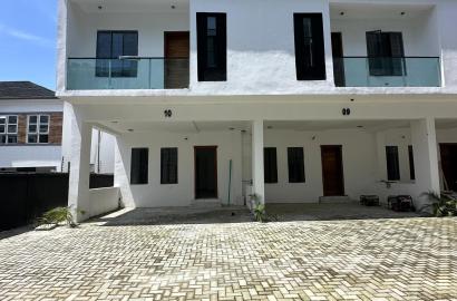 Brand New 4-Bedroom Terraced Duplex with BQ 📍 Location: Orchid Road, Lekki, Lagos