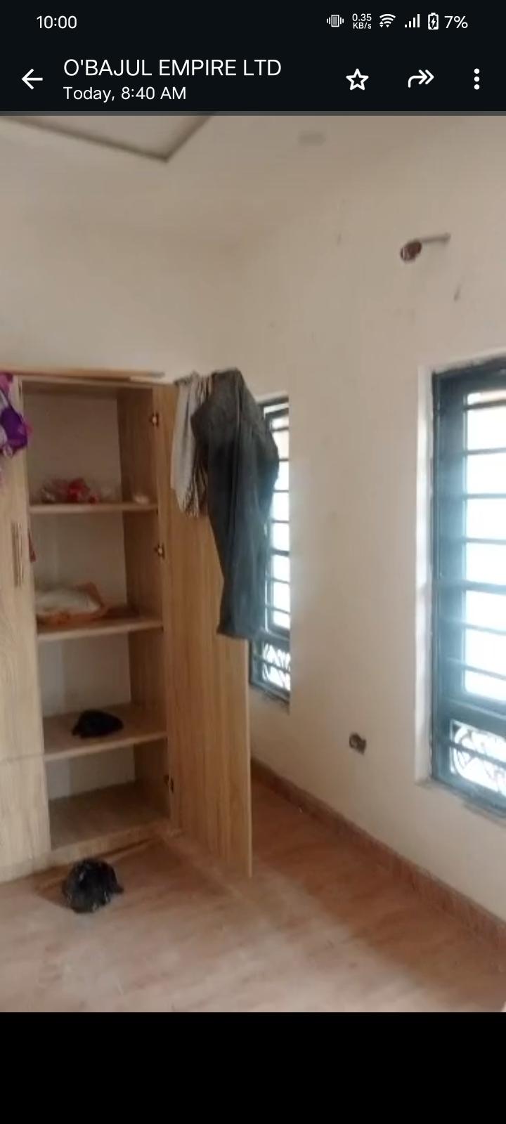 Newly Built Room Self-Contain (POP Finished)Sholuyi, Gbagada, Lagos