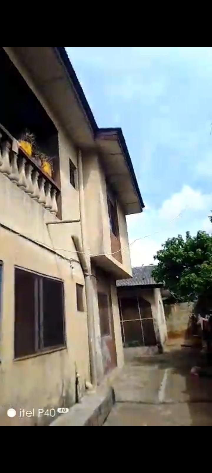 Developed Plot of Land with Residential Buildings – Ikotun/Igando Road