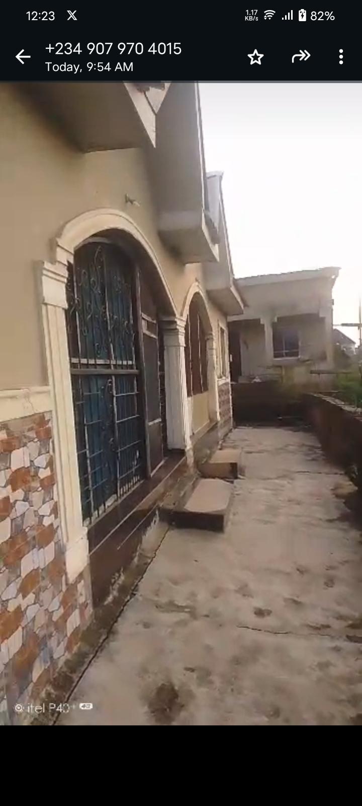 2 Units of 2 Bedroom Flats on Full Plot – Egbe