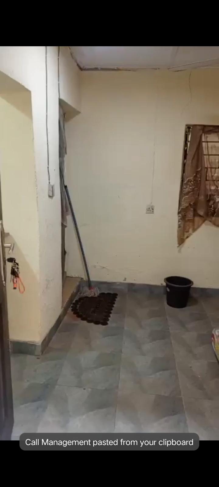 Decent Mini Flat BQ for Rent at Ifako Police Station Axis
