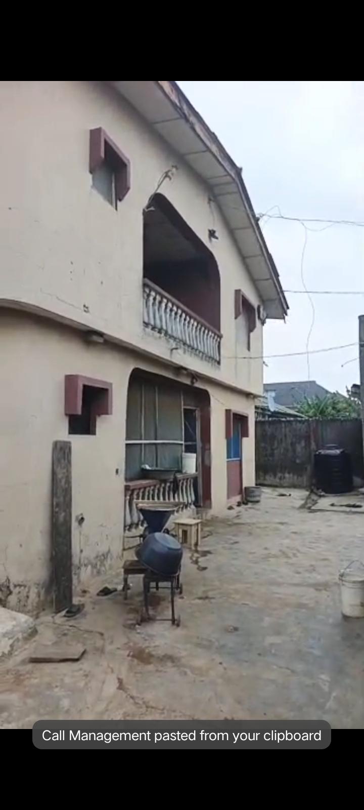 Block of 4 Units of 3-Bedroom Flats & 1 Unit of 2-Bedroom Bungalow for Sale – Isheri Oshun/Fagbile Estate Axis