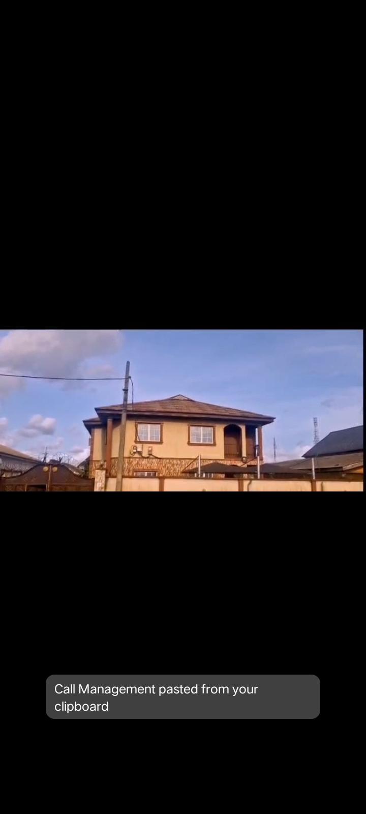 🏡 FOR SALE – Luxury Residential Property 📍 Location: Behind Igando Police Station, off Agric Road, Igando, Lagos